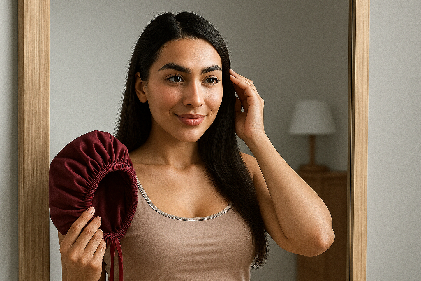 Silknight™ 100% Mulberry Silk Bonnet