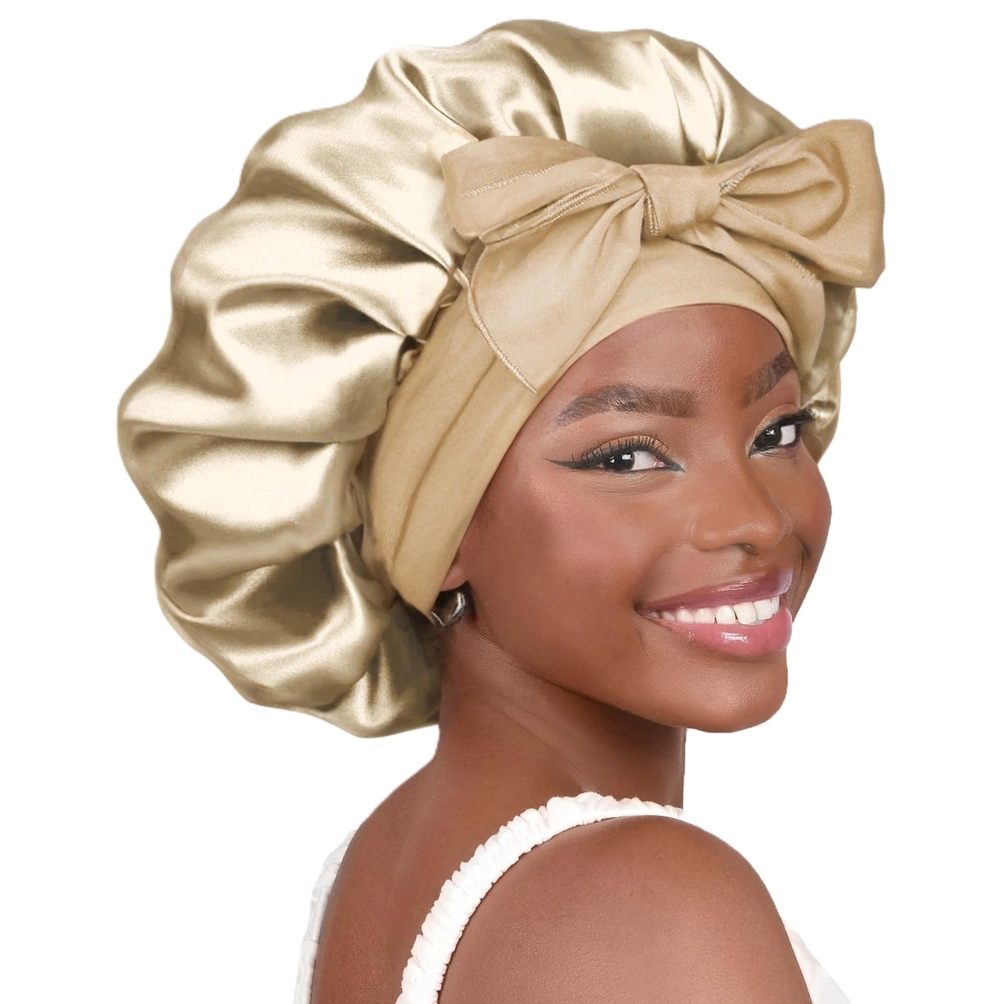 Silknight™ – The Premium Sleep Bonnet for Effortless Mornings