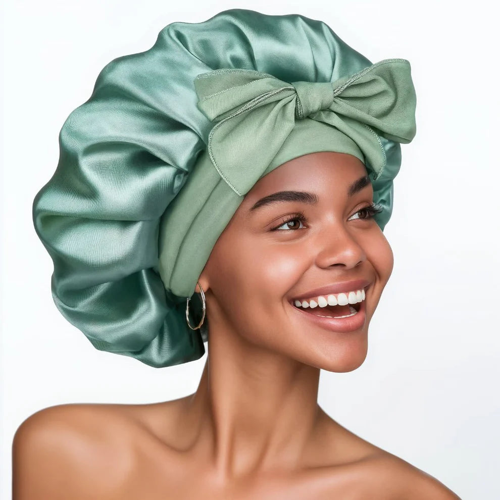 Silknight™ – The Premium Sleep Bonnet for Effortless Mornings