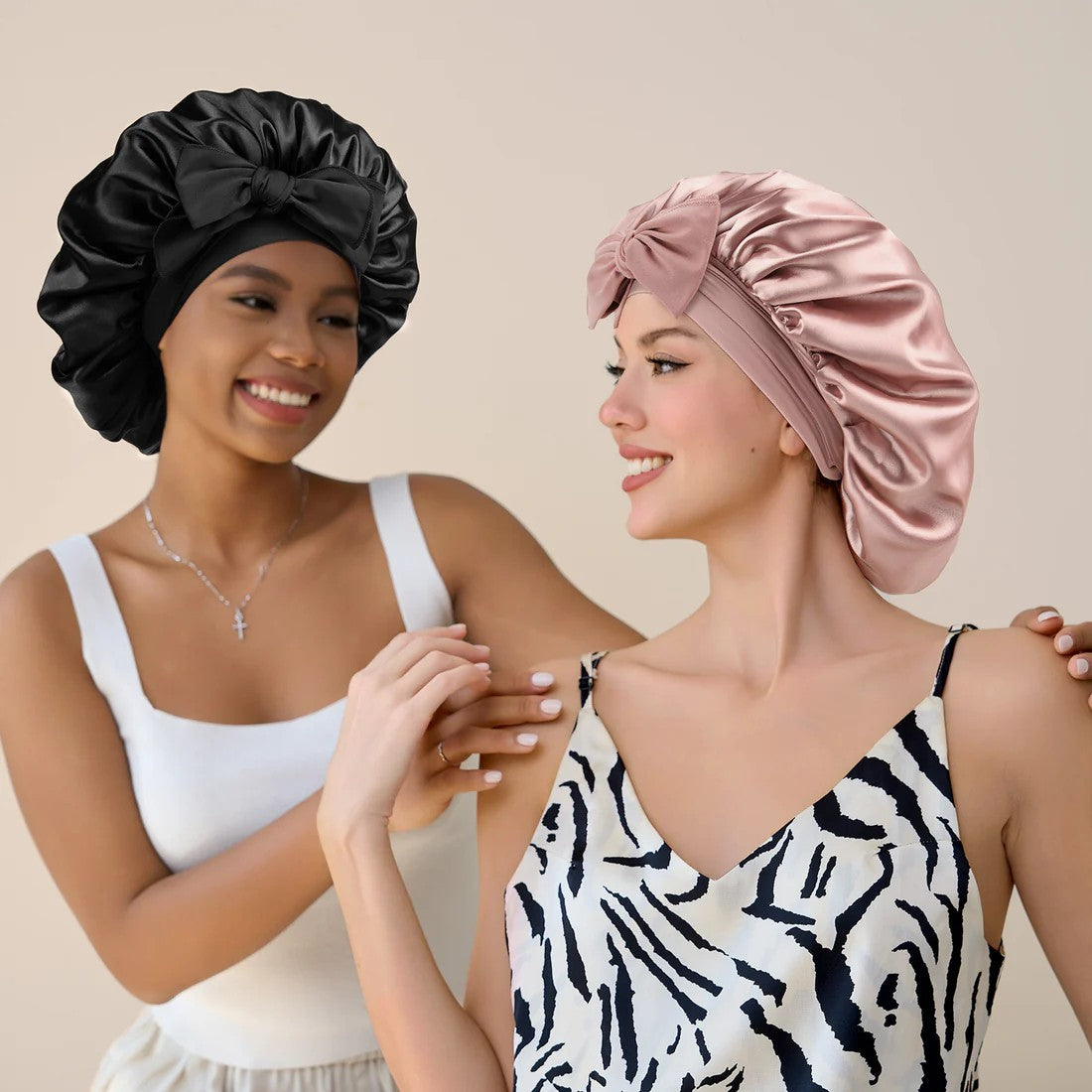 Silknight™ – The Premium Sleep Bonnet for Effortless Mornings