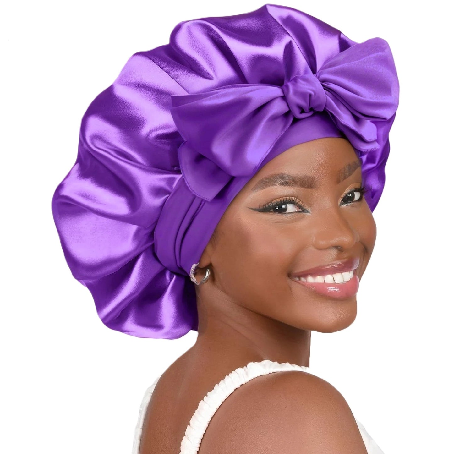 Silknight™ – The Premium Sleep Bonnet for Effortless Mornings